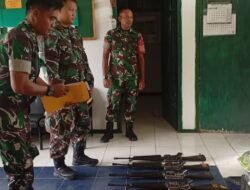 Kodim 0114/Aceh Jaya Laksanakan Verifikasi Internal ke Koramil Jajaran