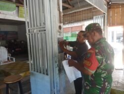 Babinsa Koramil Teunom Sosialisasikan Pendaftaran TNI AD kepada Warga Desa Batee Roo