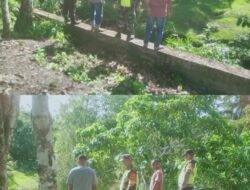 Antisipasi Banjir, Babinsa dan Bhabinkamtibmas Serta Warga Cek Kebersihan Sungai