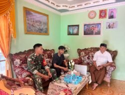 Babinsa 1203-05/Sungai Laur Sosialisasikan Penerimaan Prajurit TNI AD Tahun 2026