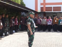 Korem 101/Antasari Amankan Peresmian 166 Sekolah Rakyat