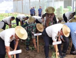 Panen Raya Lapas Banjarbaru, Kodim 1006/Banjar Perkuat Ketahanan Pangan Nasional