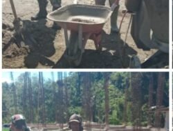 Ringankan Tangan Babinsa Koramil 01/Sungaimas Bantu Warga Desa Binaan