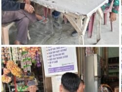 Koptu Zakir Babinsa Koramil 01/Sungaimas Melaksanakan Komsos di Desa Binaan