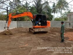 Kodim 1001/HSU Terus Kawal Pembangunan KDKMP Hingga Tuntas