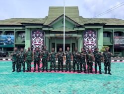 Kasdam XXII/Tambun Bungai Kunjungi Kodim 1010/Tapin