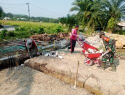 Jajaran Korem 012/TU Dampingi Pembangunan Gerai KDKMP untuk Pemberdayaan Ekonomi Desa