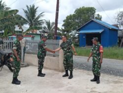 Dandim 1005/Barito Kuala Perkuat Soliditas Prajurit Lewat Kunjungan Kerja ke Koramil Jajaran