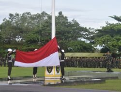 Upacara Mingguan Jadi Momentum Penguatan Profesionalisme Prajurit Kodam XXIV/Mandala Trikora