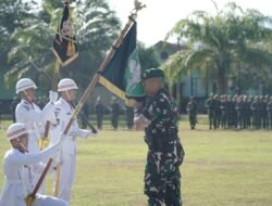 Tongkat Komando Yonif 117/KY Resmi Berganti