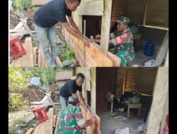 Di Sela – Sela Luang Babinsa Posramil 05/Pante Ceureumen Terus Menunjukan Kepedulian Terhadap Warga di Wilayah