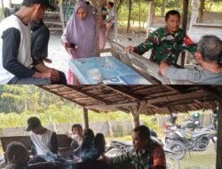 Babinsa Koramil 09/Samatiga Sertu Toni Hartanto Gelar Komsos di Desa Suak Pandan, Ajak Warga Jaga Kekompakan dan Saling Membantu