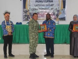 Peran Kodim 1808/Mansel Soroti Pembentukan Karakter Disiplin ASN