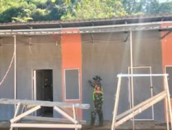 Kodim 0116/Nagan Raya di Bawah Korem 012/TU Percepat Pembangunan Huntara Jelang Idulfitri