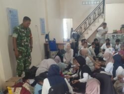 Babinsa Koramil 1006-06/Martapura Pastikan Relawan Dapur MBG Tetap Sehat