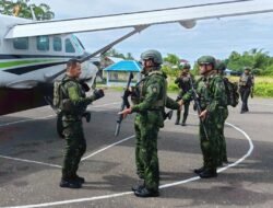 Asops Kogabwilhan III ke Kenyam, Satgas Korpasgat Pastikan Operasional Bandara Lancar