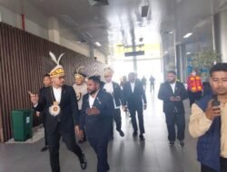 Satgas Korpasgat Jaga Kelancaran Operasional Bandara Douw Aturure, Ketua HIPMI Tiba di Nabire