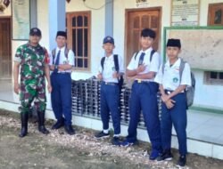 Koramil 0829-10/Galis Kawal Distribusi 3.000 Paket Makan Bergizi