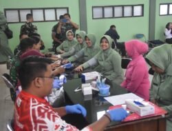 Bakti Sosial Kodim 1003/HSS: Donor Darah Untuk Kemanusiaan