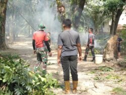 Korem 012/TU Gelar Kegiatan Jum’at Bersih di Lingkungan Satuan