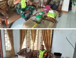 Babinsa Koramil 07/Johan Pahlawan Lakukan Komsos Bersama Warga Binaan