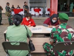 Persit KCK Korem 174/ATW Wujudkan Kepedulian Sosial Lewat Aksi Donor Darah