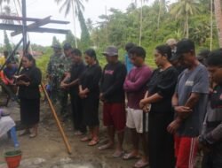 Pembangunan Jembatan Gantung Garuda Disyukuri Warga Desa Bobo dengan Doa Bersama