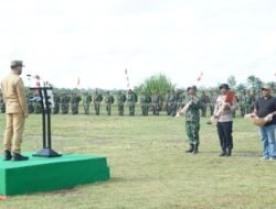 Wakil Bupati Aceh Barat Pimpin Upacara Pembukaan TMMD Reguler Ke-127 di Wilayah Kodim 0105/Abar