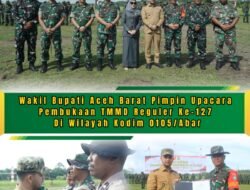 Wakil Bupati Buka TMMD ke-127, Sinergi TNI dan Masyarakat Diperkuat