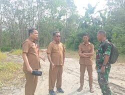 Kodim 1010/Tapin Dukung Pembangunan Gerai KDKMP Lewat Pengecekan Lahan