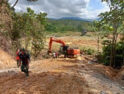 Excavator Dikerahkan, Akses Ujong Blang–Pante Ara Mulai Terbuka