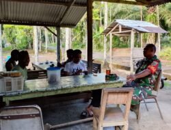 Babinsa Darul Hikmah Dorong Pemanfaatan Lahan Tidur Jadi Lahan Produktif