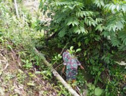 Pembersihan Jalur Pipa Jadi Awal Penyediaan Air Bersih di Beutong