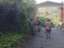 Jumat Bersih, Koramil 1509-03/Saketa Bersama Warga Tata Lingkungan