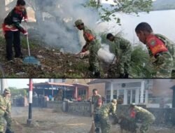 Jajaran Korem 012/TU Kodim 0112/Sabang Turun Langsung dalam Karya Bakti Massal di Sabang Fair