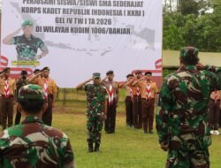 Kodim 1006/Banjar Bentuk Generasi Disiplin Lewat Program KKRI