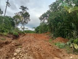 Alat Berat Dikerahkan, TMMD Nagan Raya Kebutan Pembukaan Jalan