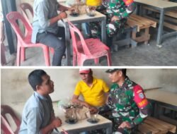 Babinsa Koramil 07/Johan Pahlawan Lakukan Giat Komsos Bersama Warga Binaan