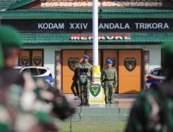 TNI–Polri dan Instansi Terkait Ikuti Upacara Operasi Gaktib di Makodam XXIV/MT