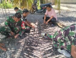 Prajurit TMMD Nagan Raya Tetap Bekerja di Hari Libur Demi Air Bersih Warga