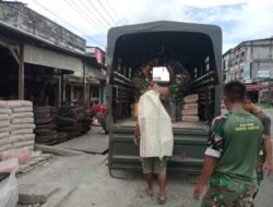 Material Semen Jadi Kunci Percepatan Pembangunan TMMD Ke-127