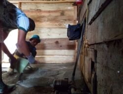 Gotong Royong Satgas TMMD Percepat Rehabilitasi RTLH di Desa Ujong Blang