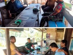 Jelang Bulan Suci Ramadhan Babinsa Koramil 07/Johan Pahlawan Jalin Hubungan Silaturahmi yang Erat dengan Warga Binaan