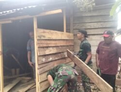 Komitmen TNI Tingkatkan Kesejahteraan, Rumah Warga Direhab di Ujong Blang