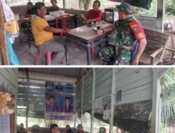 Babinsa Koramil 07/Johan Pahlawan Lakukan Komsos Bersama Warga Binaan