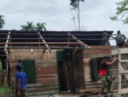 Jajaran Korem 012/TU Satgas TMMD Kodim 0116/Nagan Raya Rehab RTLH Disambut Apresiasi Pemdes