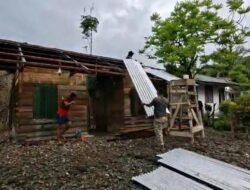 Satgas TMMD Fokus Perbaikan Atap Rumah Warga Nagan Raya
