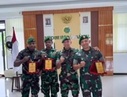 Pindah Tugas, Prajurit Kodim 1808/Mansel Siap Emban Amanah Baru