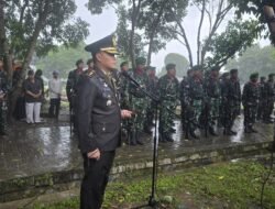 Dandim 1006/Banjar Pimpin Pemakaman Militer Serma Sapriansyah