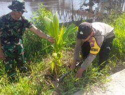 Koramil Anjir Muara Gelar Karya Bakti Bersama, Wujud Nyata Antisipasi Banjir dan Wabah Penyakit